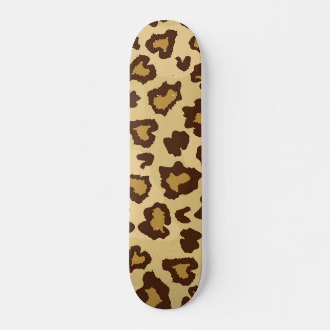 Animaliska utskrifter mönster mini skateboard bräda 18,5 cm (Framsida)