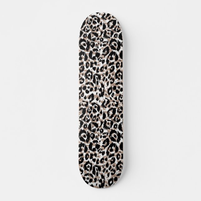 Animaliska utskrifter mönster mini skateboard bräda 18,5 cm (Framsida)