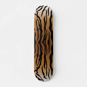 Animaliska utskrifter mönster mini skateboard bräda 18,5 cm
