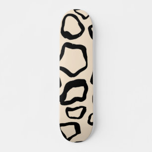 Animaliska utskrifter mönster mini skateboard bräda 18,5 cm