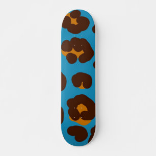 Animaliska utskrifter mönster mini skateboard bräda 18,5 cm
