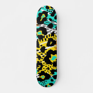 Animaliska utskrifter mönster mini skateboard bräda 18,5 cm