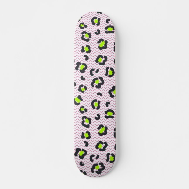 Animaliska utskrifter mönster mini skateboard bräda 18,5 cm (Framsida)