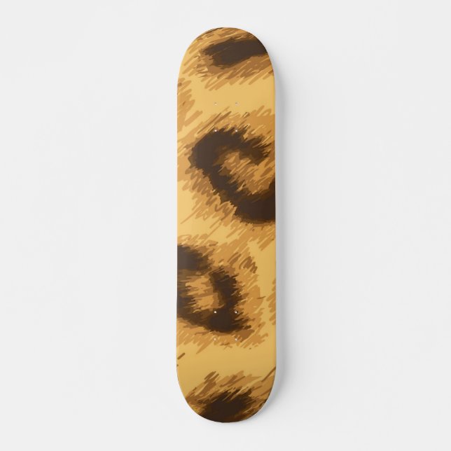 Animaliska utskrifter mönster mini skateboard bräda 18,5 cm (Framsida)