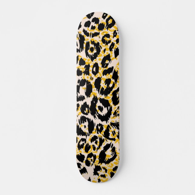 Animaliska utskrifter mönster mini skateboard bräda 18,5 cm (Framsida)