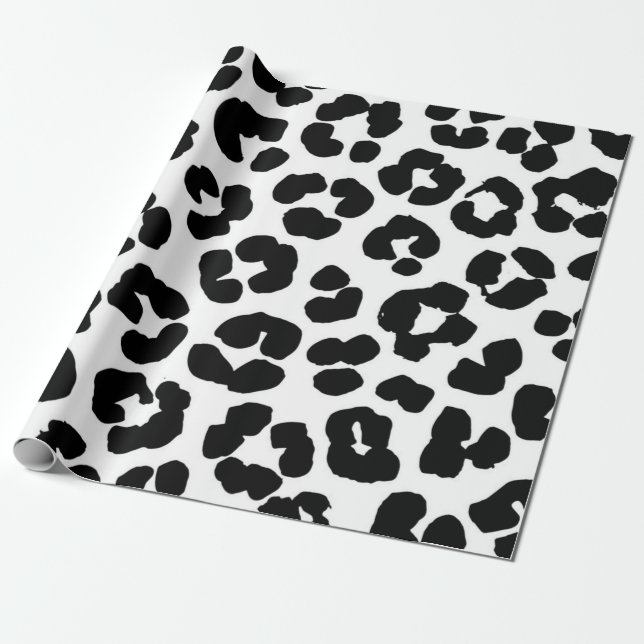 Animaliska utskrifter mönster presentpapper (Utrullad)