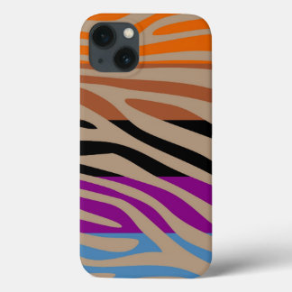 Animaliska utskrifter Skin Zebra Retro Colorful Mö