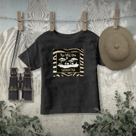 Animaliska utskrifter Zebra Vild T-Shirt