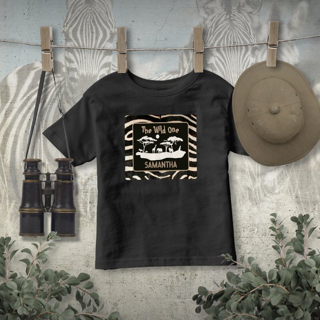 Animaliska utskrifter Zebra Vild T-Shirt (Skapare uppladdad)