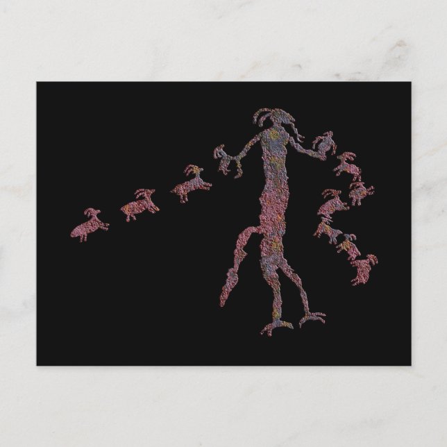 Animaliskt känslofotografi vykort (Framsida)