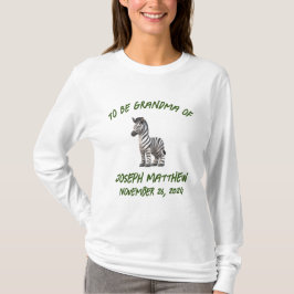 Animaliskt Mamma som ska T Shirt
