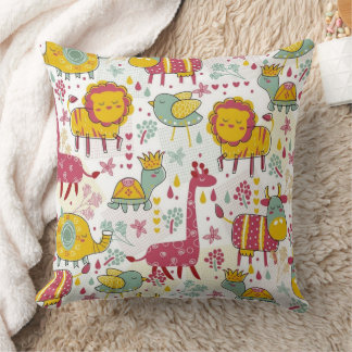 Animaliskt Pride Dekorativ kudde 20 x 20 tum