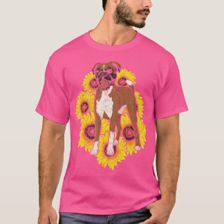 Animaliskt sällskapsdjur Boxer Älskare Hundägare H T Shirt