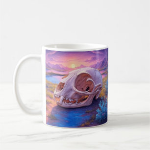 Animaliskt skal i Desert Sunset Coffee Mugg