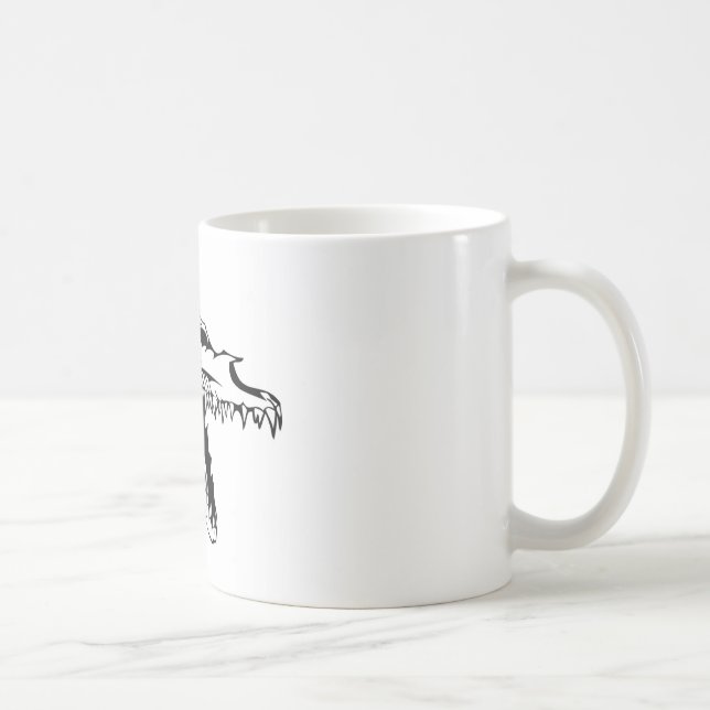 Animaliskt skal kaffemugg (Höger)