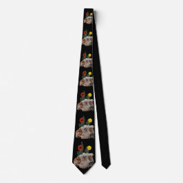 Animaliskt skal, kaktus, blommor och en Cute Spide Slips