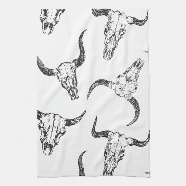 Animaliskt skal kökshandduk (Vertikal)