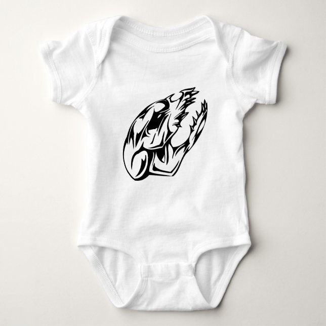 Animaliskt skal tee shirt (Framsida)