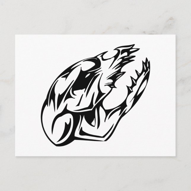 Animaliskt skal vykort (Framsida)