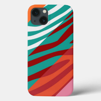 Animaliskt utskrift Skin Zebra Retro Colorful Möns