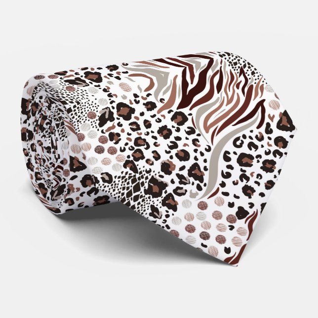 Animaliskt utskrift  slips (Rullad)