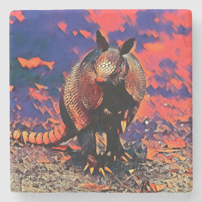 AnimalMix_Armadillo_001 Stenunderlägg (Framsidan)