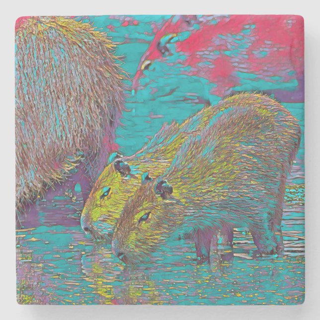 AnimalMix_Capybara_005 Stenunderlägg (Framsidan)