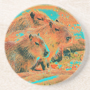 AnimalMix_Capybara_006 Underlägg