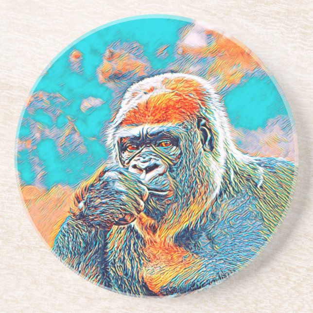 AnimalMix_Gorilla_001 Underlägg (Framsidan)