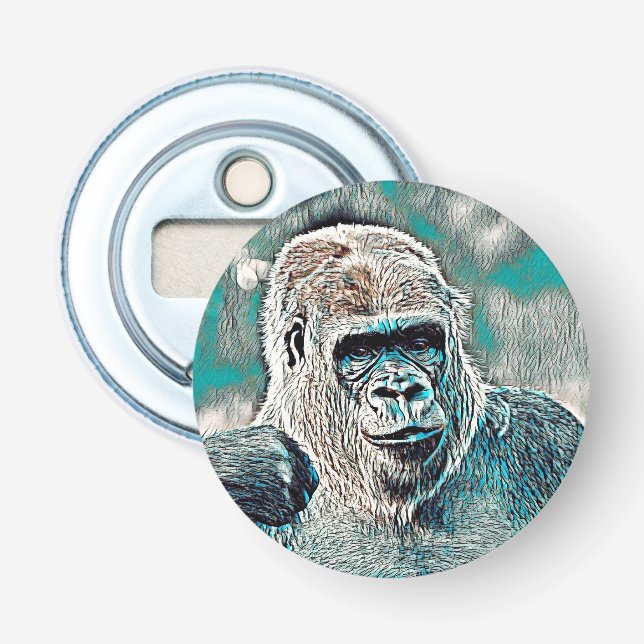 AnimalMix_Gorilla_008 Flasköppnare (Framsidan)
