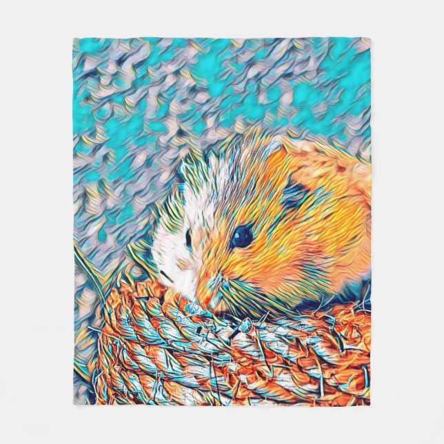 AnimalMix_Hamster_001 Fleecefilt (Framsidan)