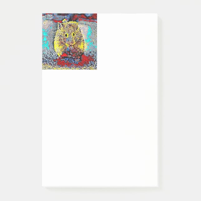 AnimalMix_Hamster_004 Post-it Block (Framsida)