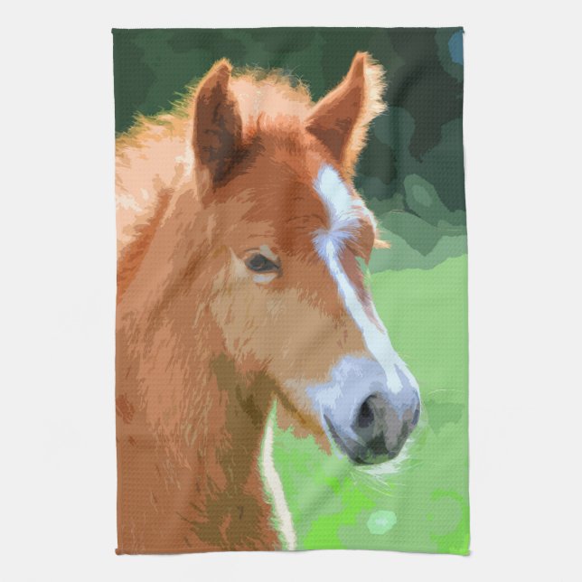 AnimalMix_Horse_013 Kökshandduk (Vertikal)