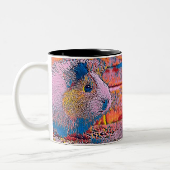 AnimalMix_Marsvin_002 Två-Tonad Mugg (Vänster)