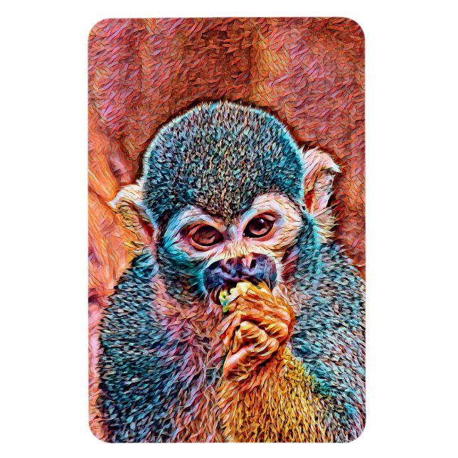 AnimalMix_Monkey_001 Magnet (Vertikal)