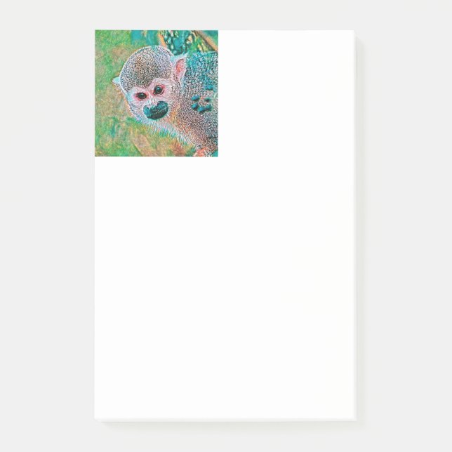 AnimalMix_Monkey_010 Post-it Block (Framsida)