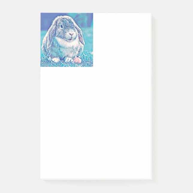 AnimalMix_Rabbit_001 Post-it Block (Framsida)