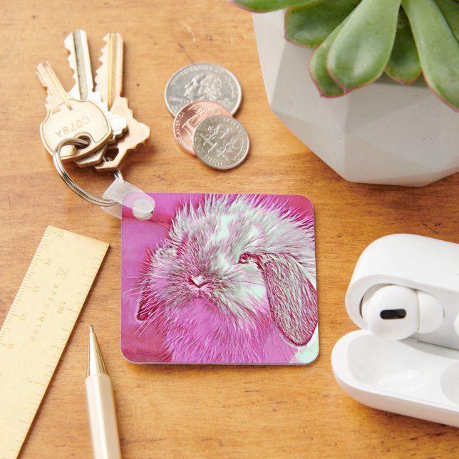 AnimalMix_Rabbit_008 Nyckelring (Skrivbord)