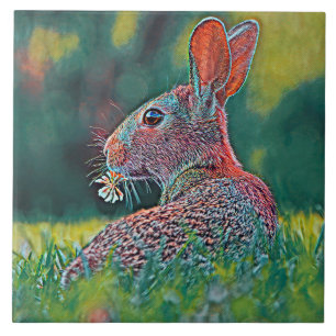AnimalMix_Rabbit_048 Kakelplatta
