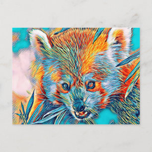 AnimalMix_RodPanda_001 Vykort