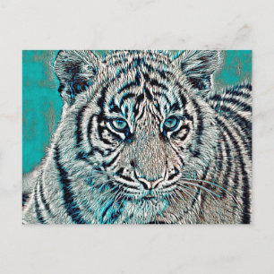 AnimalMix_Tiger_046 Vykort