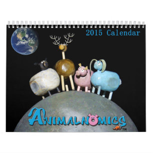 Animalnomics rolig djur kalender