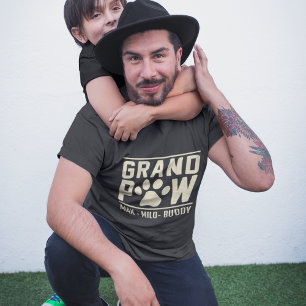 Animals älskare Grand Tass Grandpa Fars dag Gift T Shirt