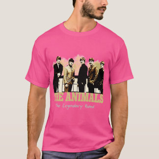 Animals bandet tjej retro t shirt