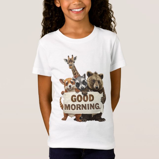 Animals, Good Morning, T Shirt (Framsida)