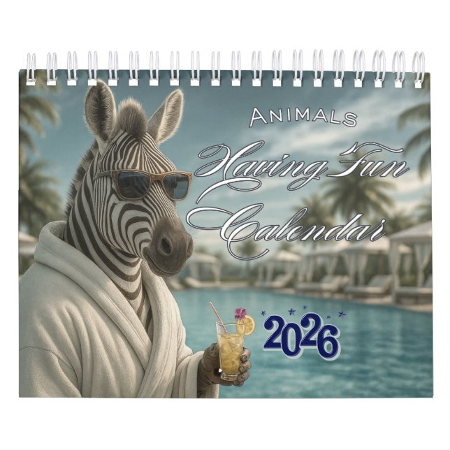 Animals having fun Calendar Kalender (Omslag)