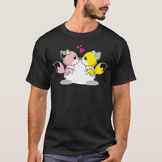 Animals in love friends t shirt (Framsida)