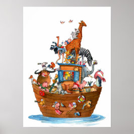 Animals Noahs Ark - Poster