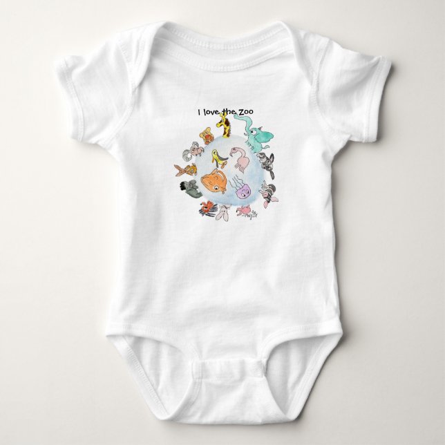 Animals of the World T Shirt (Framsida)