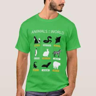 Animals Ofhe World Meme Rare Animals girl T Shirt